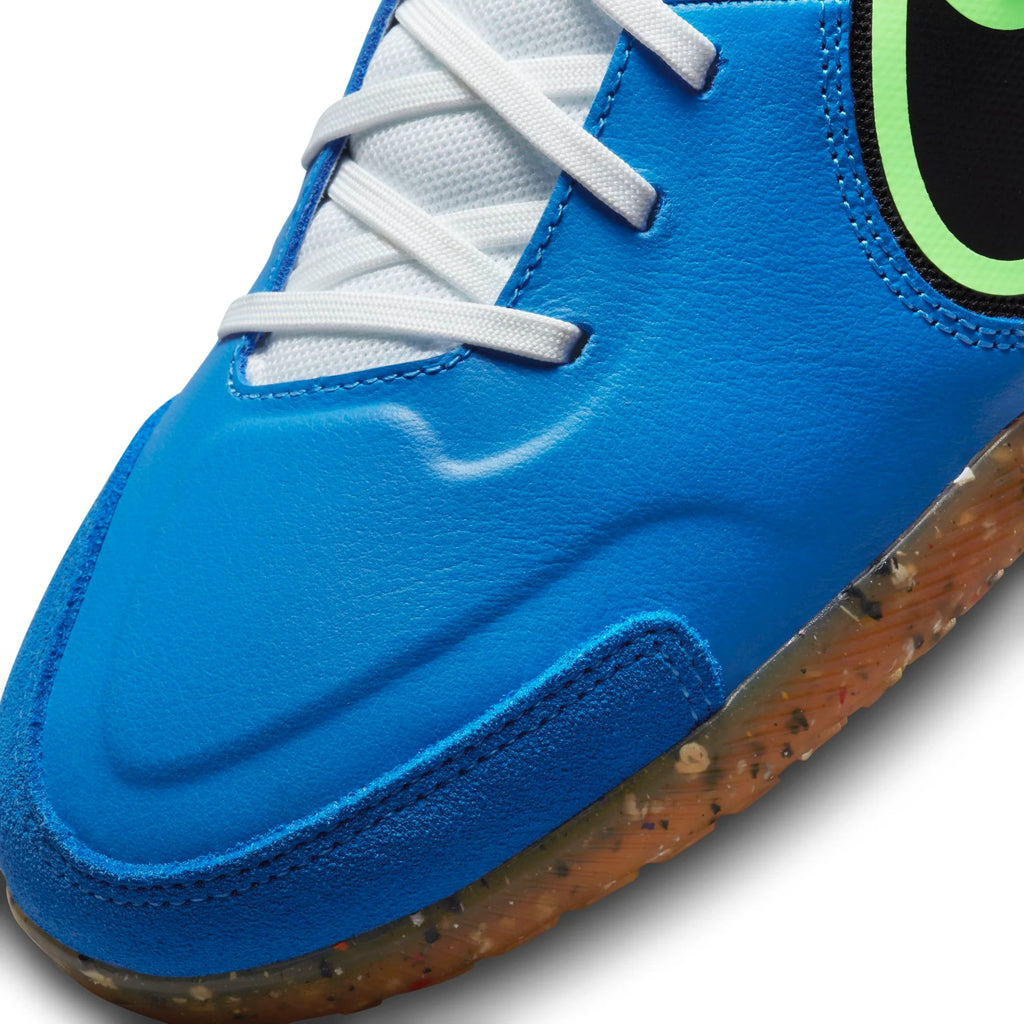 Nike Tiempo Legend 9 Academy IC Indoor Soccer Shoes Blue Black Lime