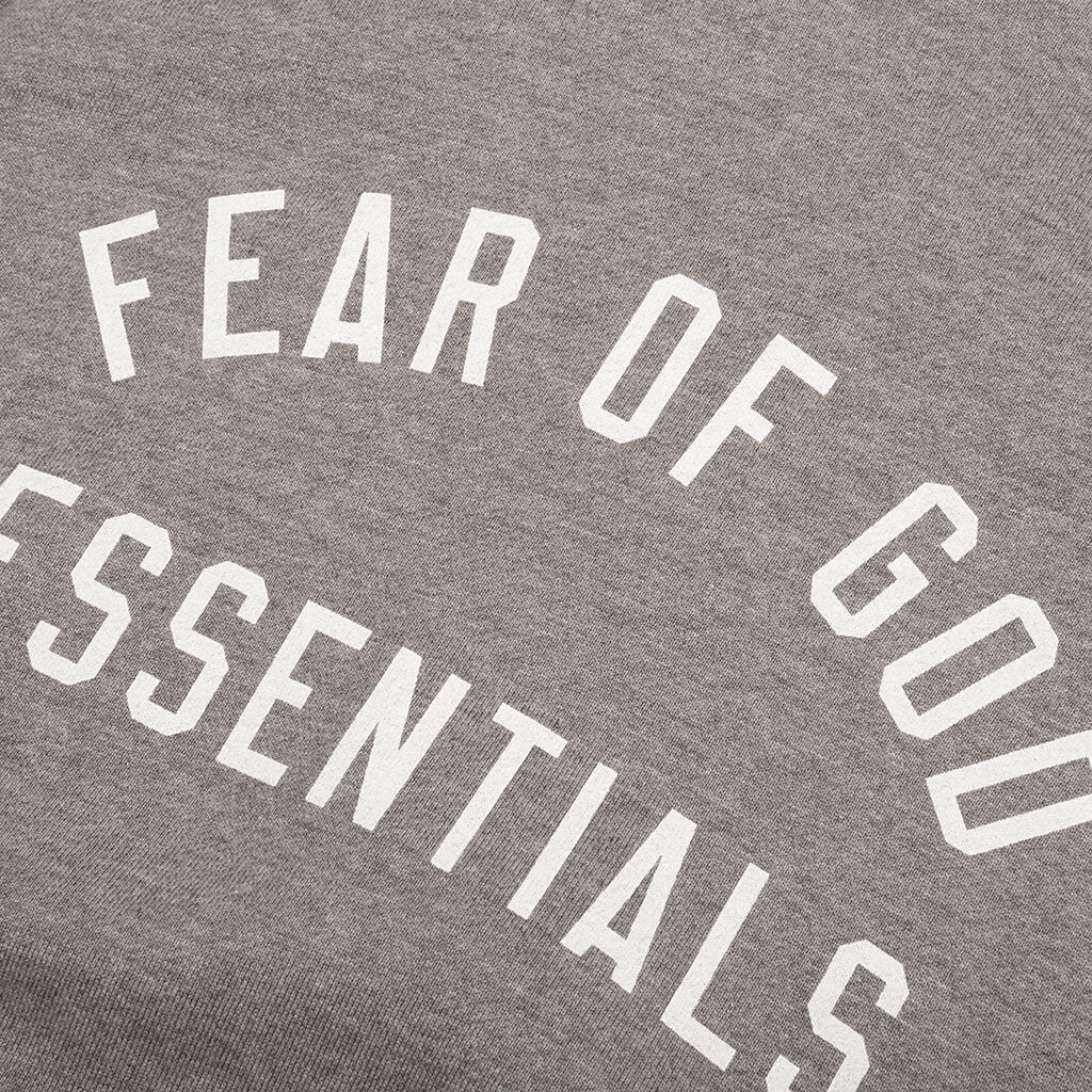 Kids Fleece Hoodie Heather Gray