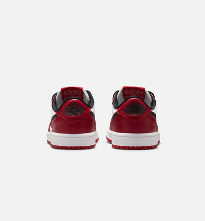 Air Jordan 1 Retro Low OG Chicago Preschool Lifestyle Shoe Varsity Red Black Summit White