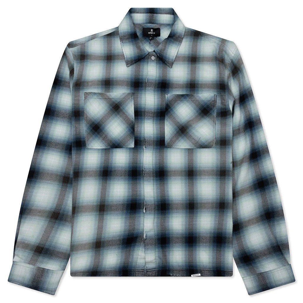 Sun Bleached Flannel Shirt Cloud
