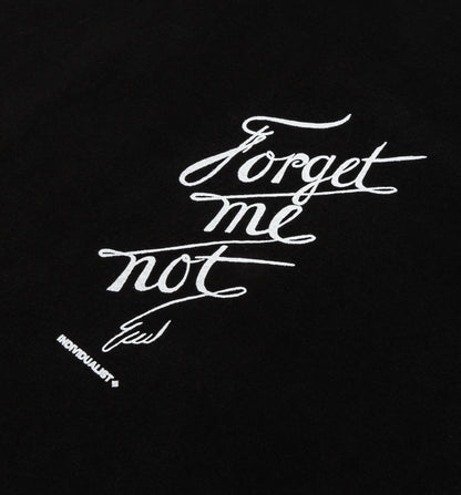 Forget Me Not Mens Short Sleeve Shirt Black