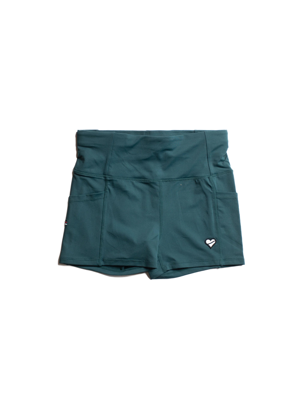 Heartbreak Womens Triple Pocket 2 Running Shorts
