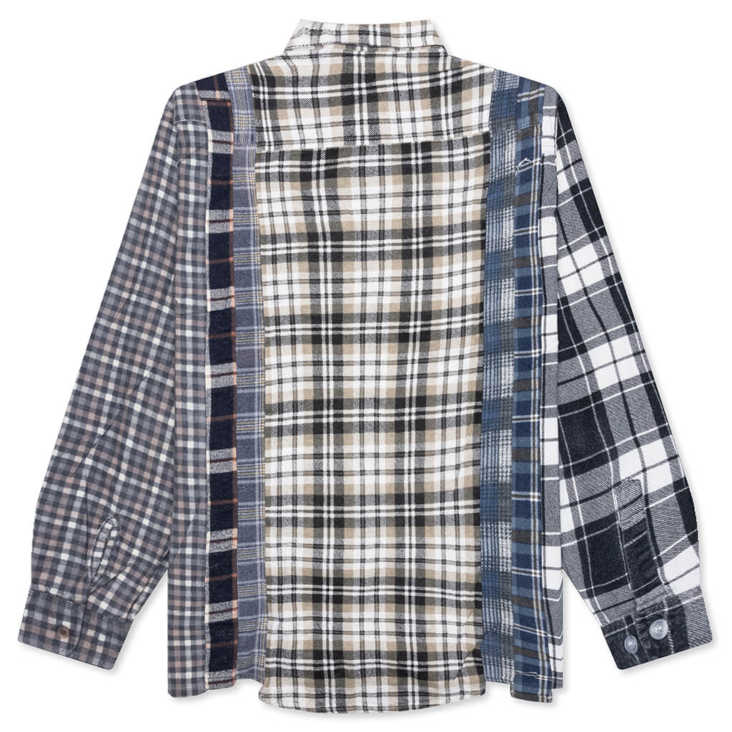 7 Cuts Flannel Shirt Assorted