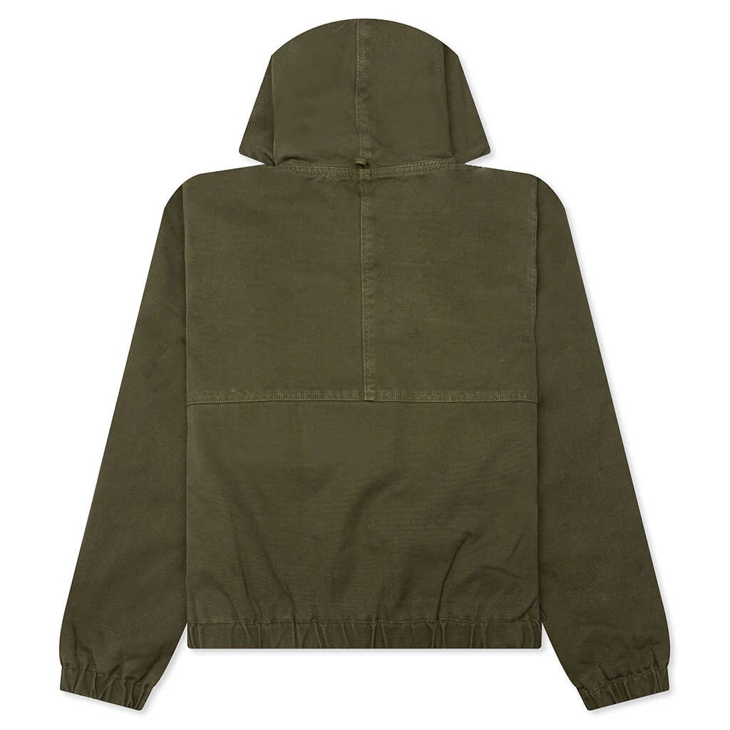 Work Jacket Insulated Canvas Olive