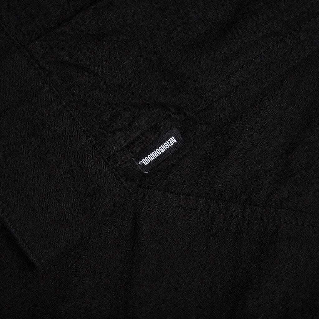 Belted Officer S S Shirt Black