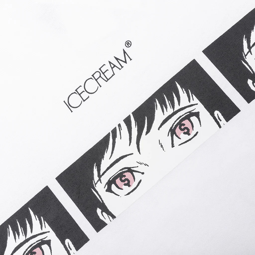 These Eyes L S Knit White