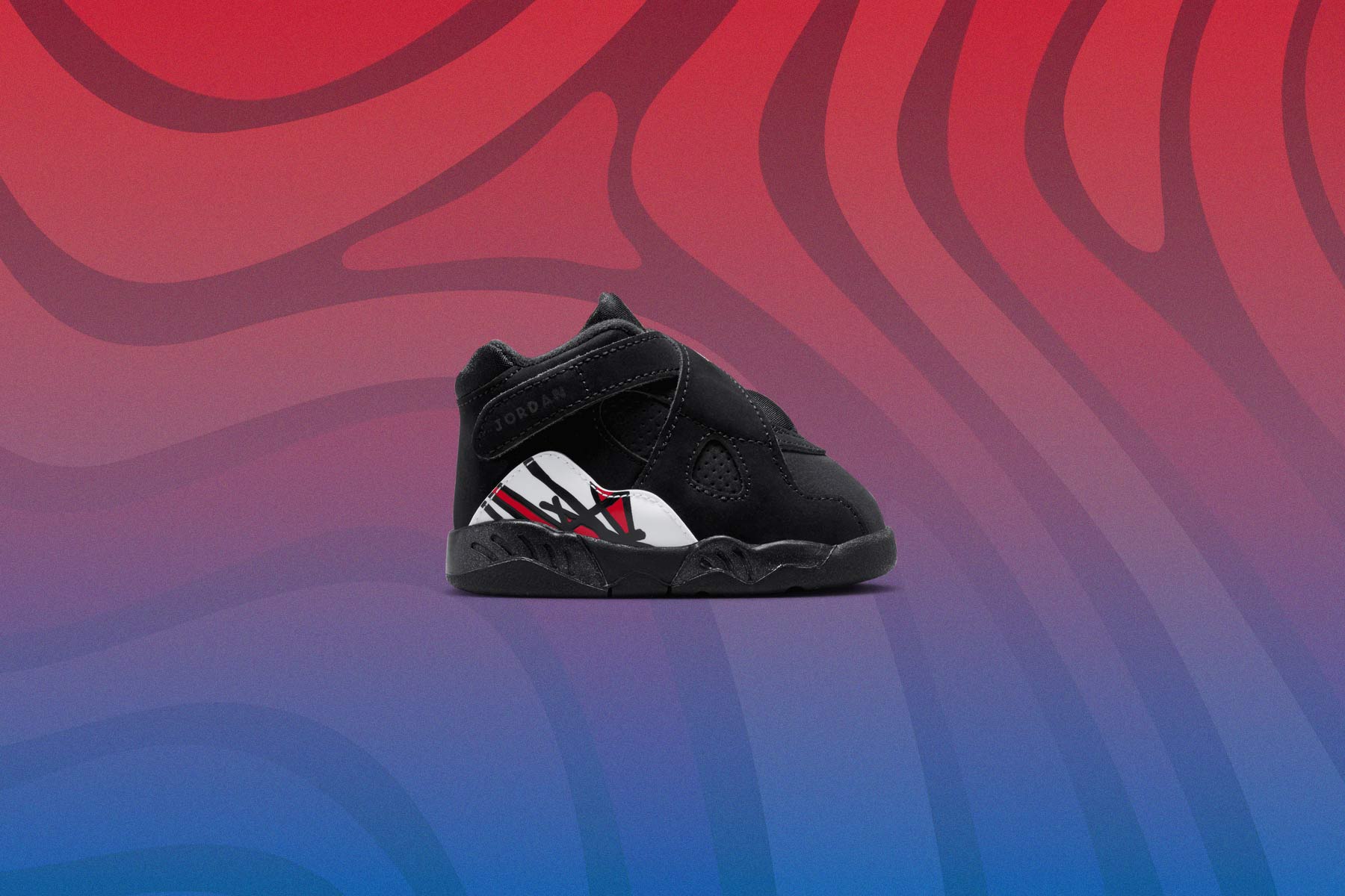 Air Jordan 8 Retro Playoffs TD Black True Red