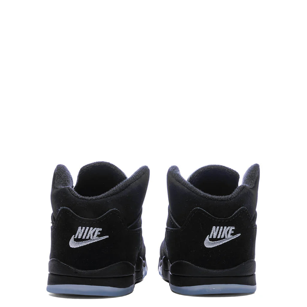 Air Jordan 5 Retro OG Black Metallic Reimagined TD Black White Metallic Silver Fire Red