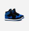 Air Jordan 1 Retro High OG Royal Reimagined Infant Toddler Lifestyle Shoe Black Royal Blue White Free Shipping