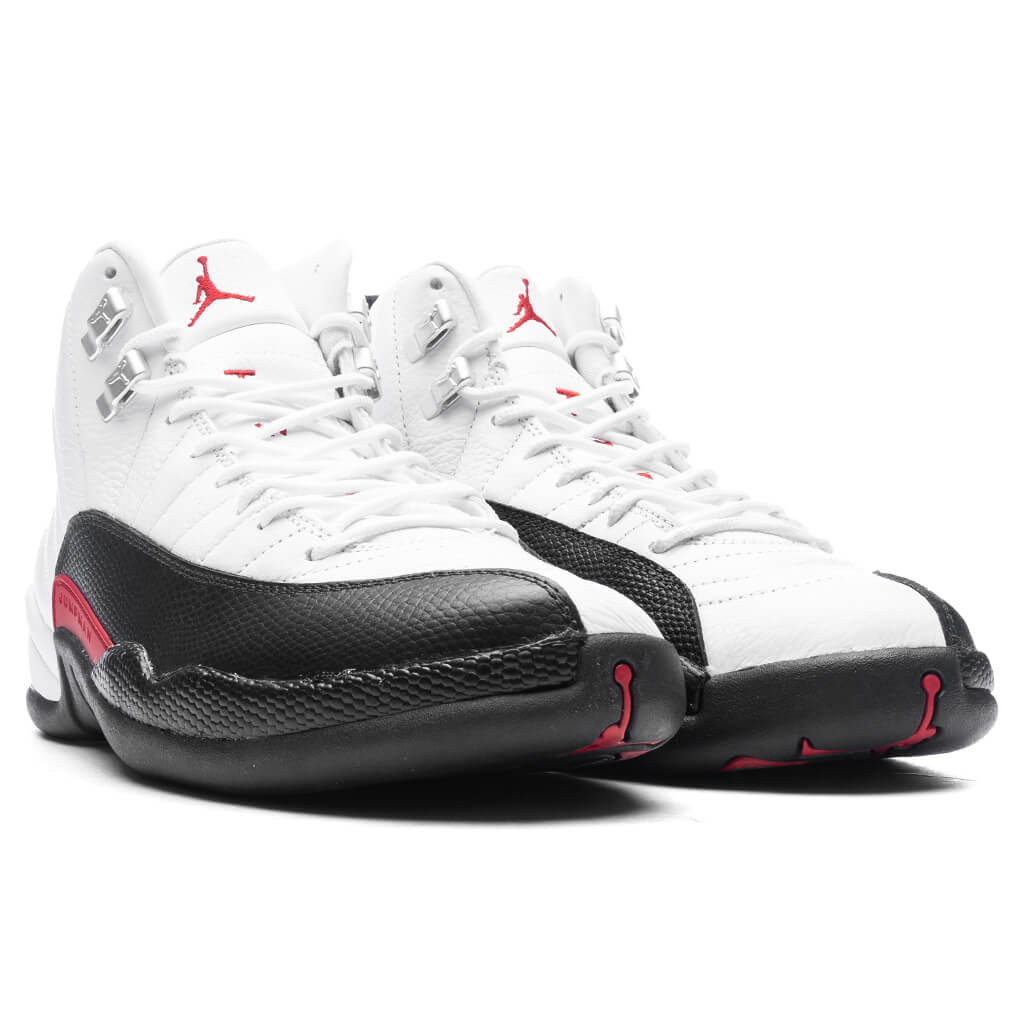 Air Jordan 12 Retro White Gym Red Black