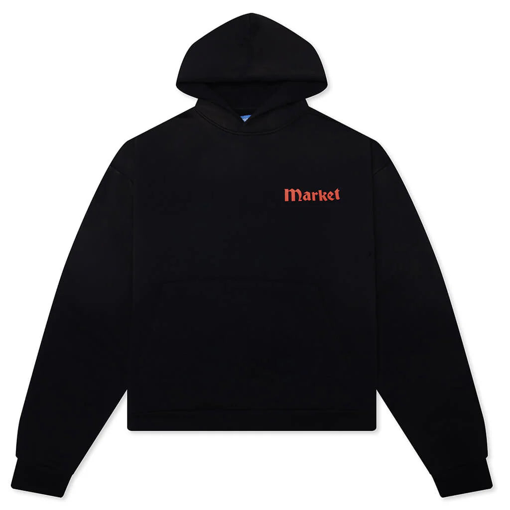 True Tread Hoodie Pirate Black