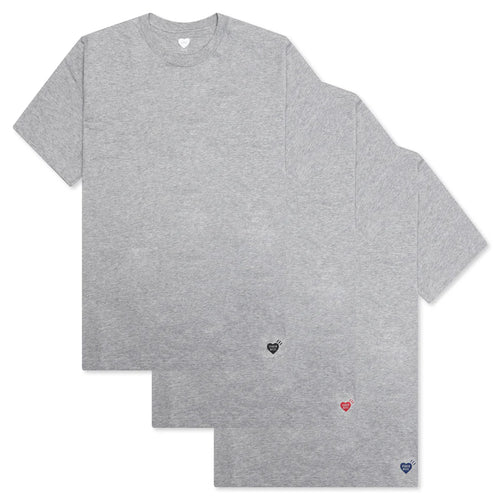 3 Pack T Shirt Set Gray