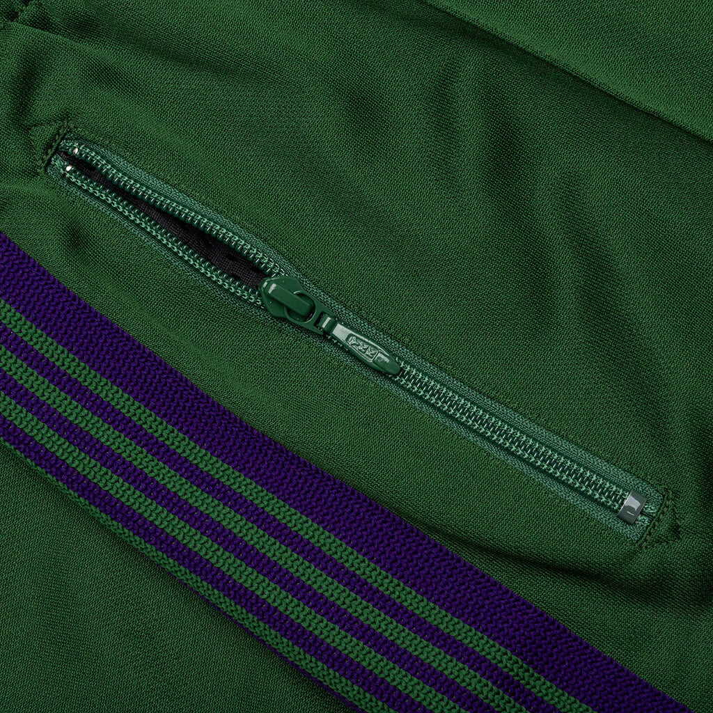 Track Pant Poly Smooth Ivy Green