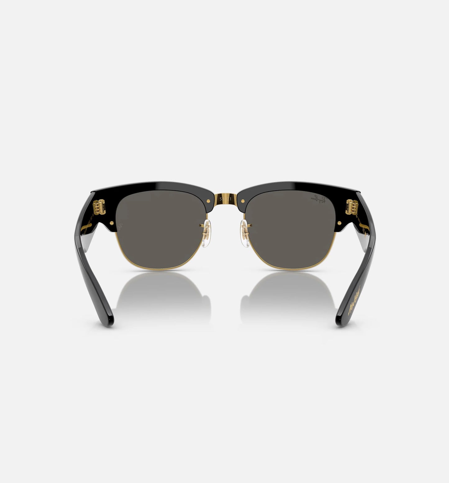 ASAP Rocky x Mega Clubmaster Mens Sunglasses Black Gold