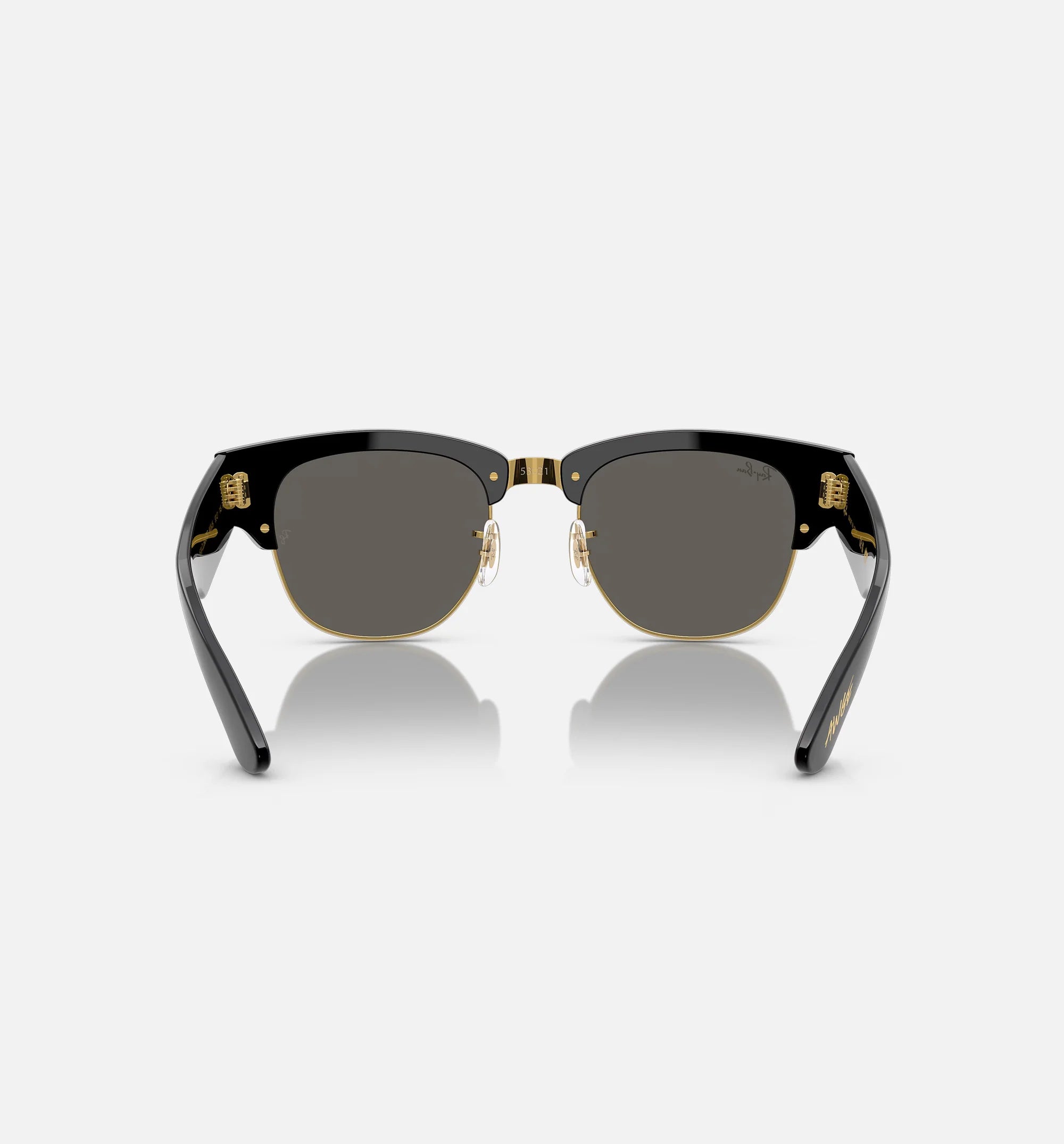 ASAP Rocky x Mega Clubmaster Mens Sunglasses Black Gold