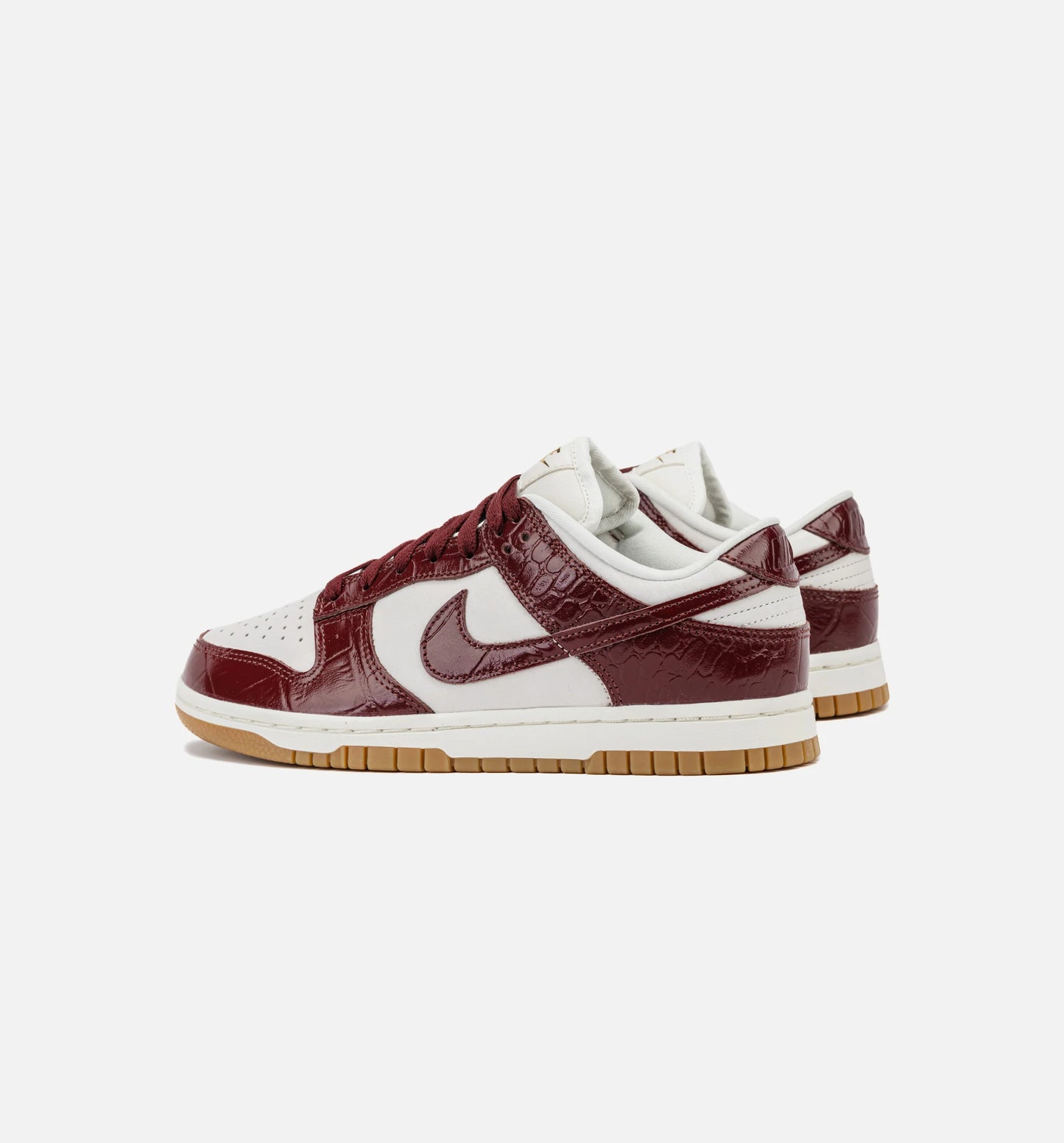 Dunk Low LX Womens Lifestyle Shoe Phantom Dark Team Red Sail Gum Light Brown