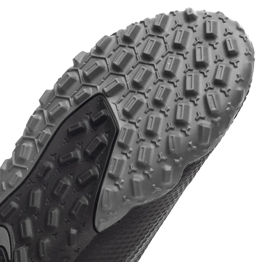 Nike Phantom GT2 Academy DF TF Turf Soccer Cleats Black Iron Grey