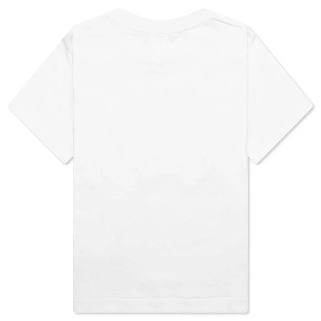 Kids 1st Camo College Tee White Yellow