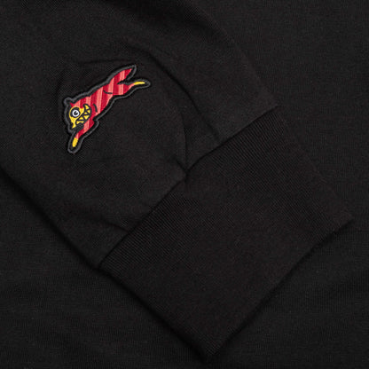Call My Bluff L S Tee Black