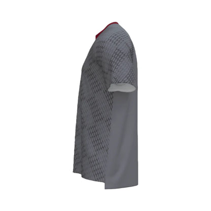 New Balance Net SS Goalkeeper Jersey Grey Red