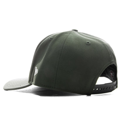 9FIFTY A Frame Snapback Upside Down Los Angeles Dodgers Olive
