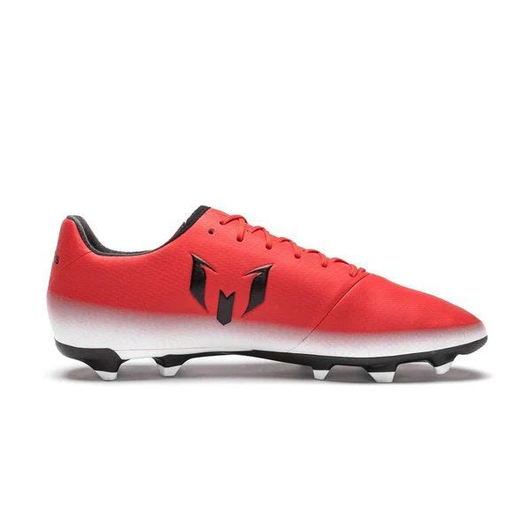 adidas Messi 163 FG AG Multi Ground Soccer Cleats Red Black White