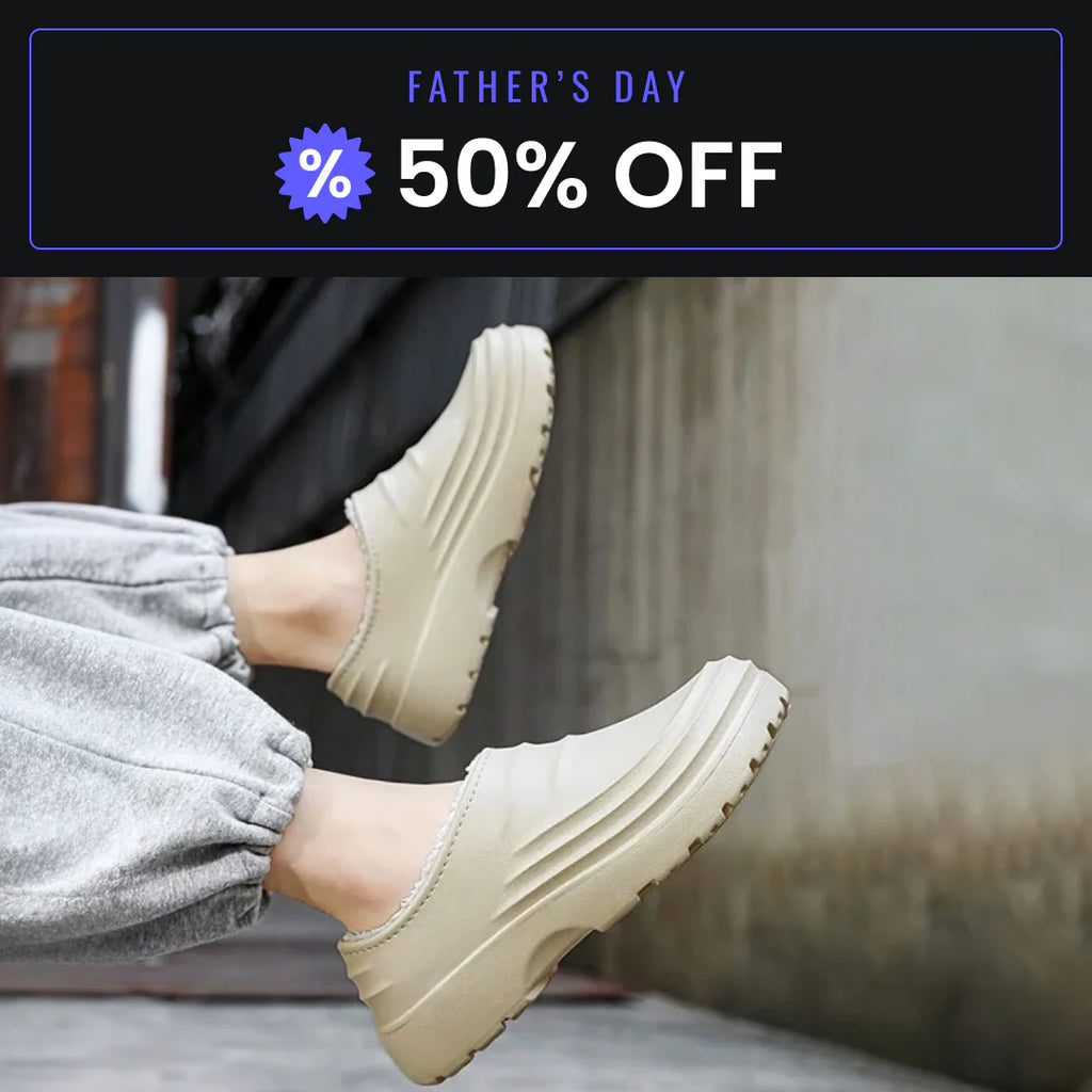 Waterproof Slip On Clogs with Arch Support Lightweight All Day Comfort Shoes