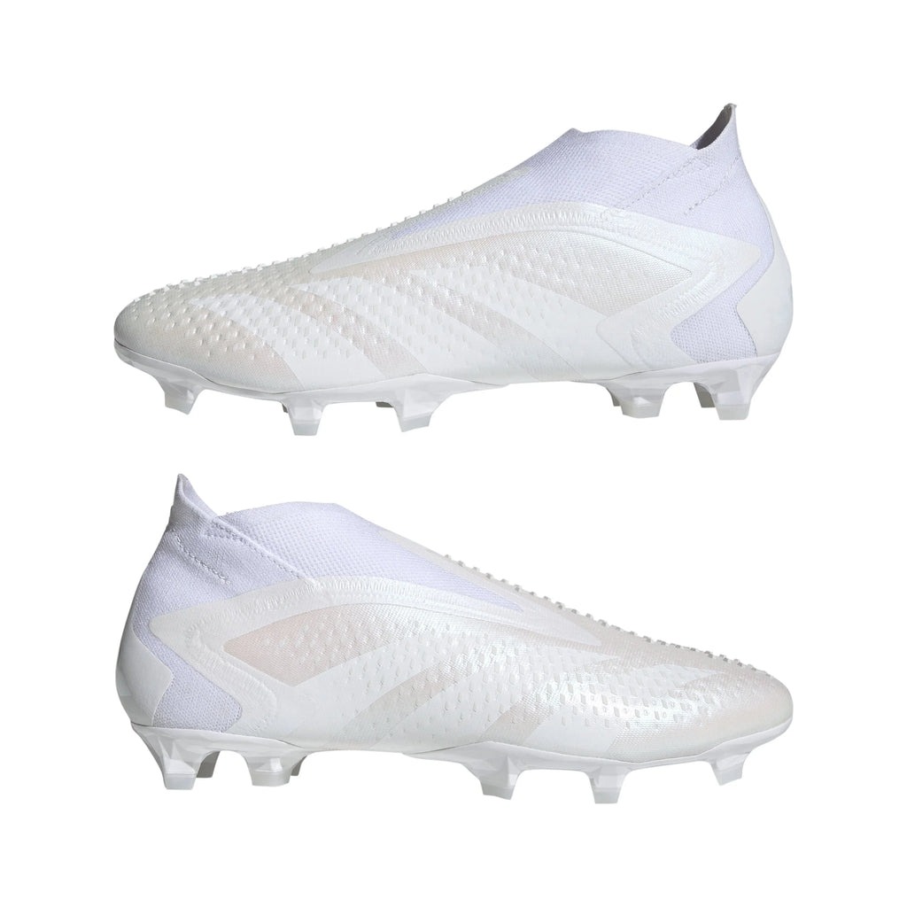 adidas Predator Accuracy FG Firm Ground Soccer Cleats Cloud White Cloud White