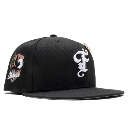 Feature x New Era 59FIFTY Fitted Old English F Scottsdale Black White
