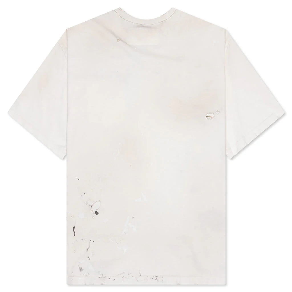 Savage S S Pocket Crewneck Off White