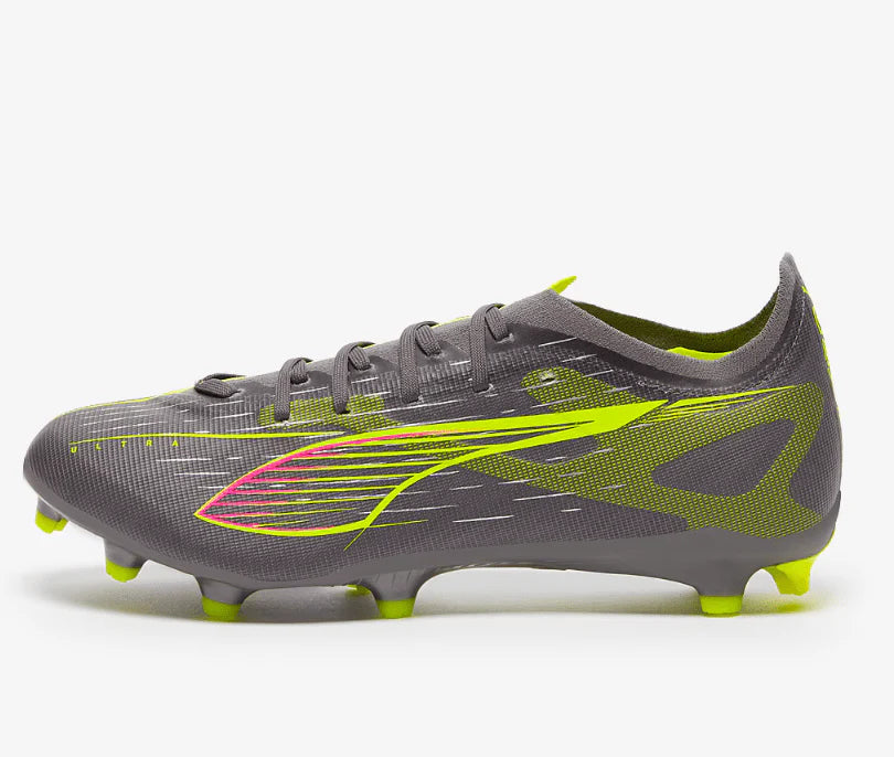 PUMA Ultra 5 Match FG AG Firm Multi Ground Soccer Cleats Silver