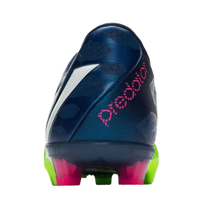 adidas Predator Instinct FG Firm Ground Soccer Cleats Rich Blue White Neon Green
