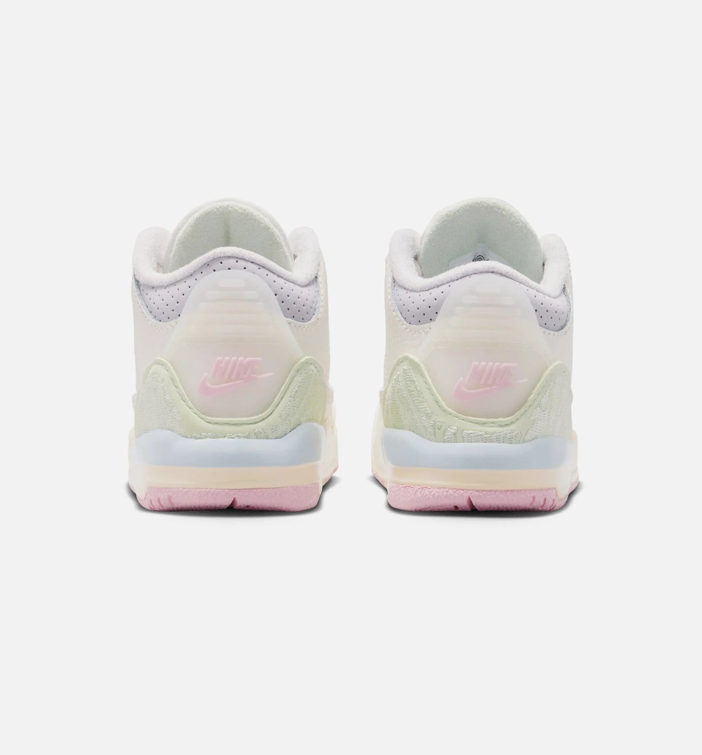 Air Jordan 3 Retro Sail And Jade Aura Infant Toddler Lifestyle Shoe Sail Aura Jade Aura Iris Whisper