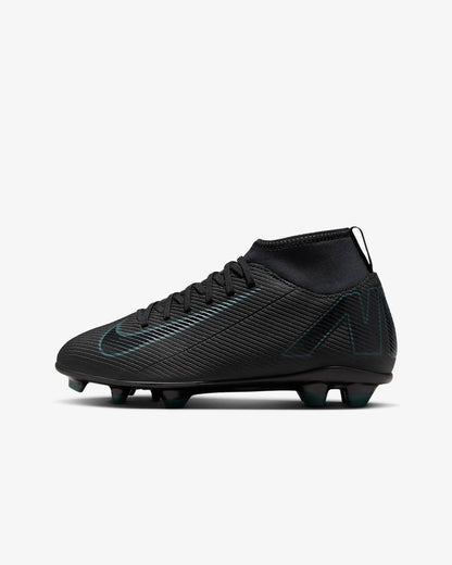 Nike Jr Superfly 10 Club FG Firm Ground Soccer Cleats Black Deep Jungle Black