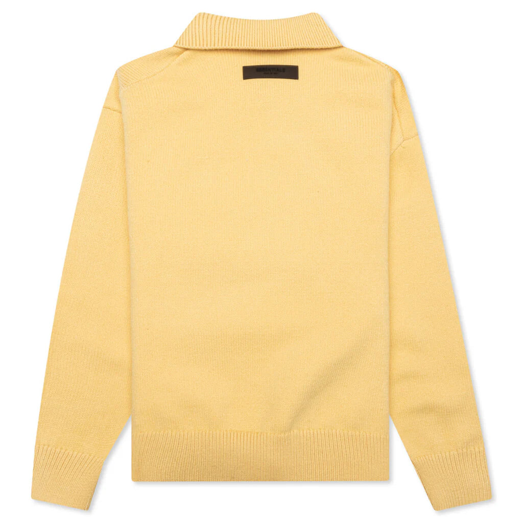 Kids Knit Polo Light Tuscan
