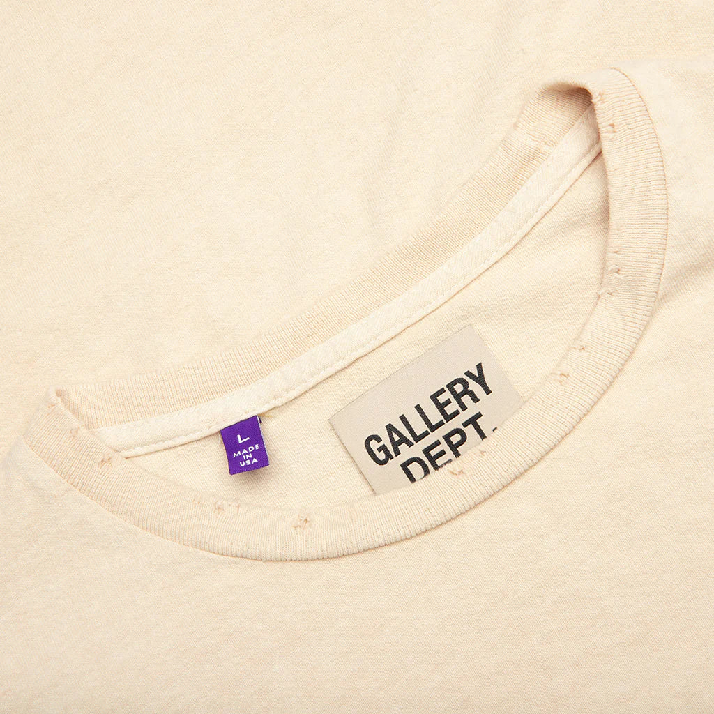See Thru People Tee Antique White