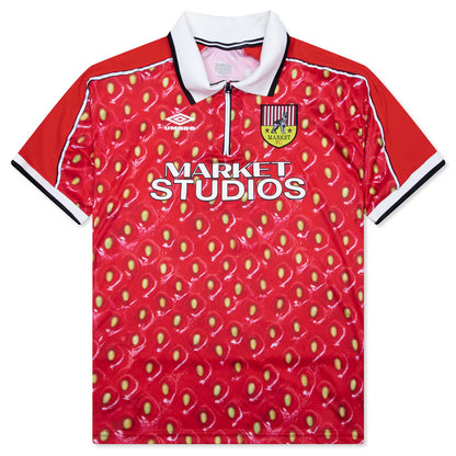Umbro x Market Strawberry Jersey Vermillion