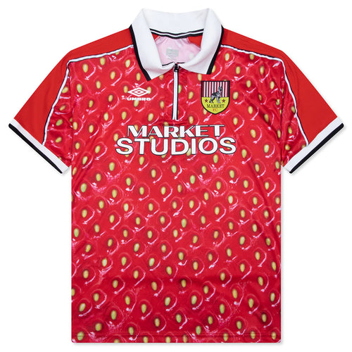 Umbro x Market Strawberry Jersey Vermillion