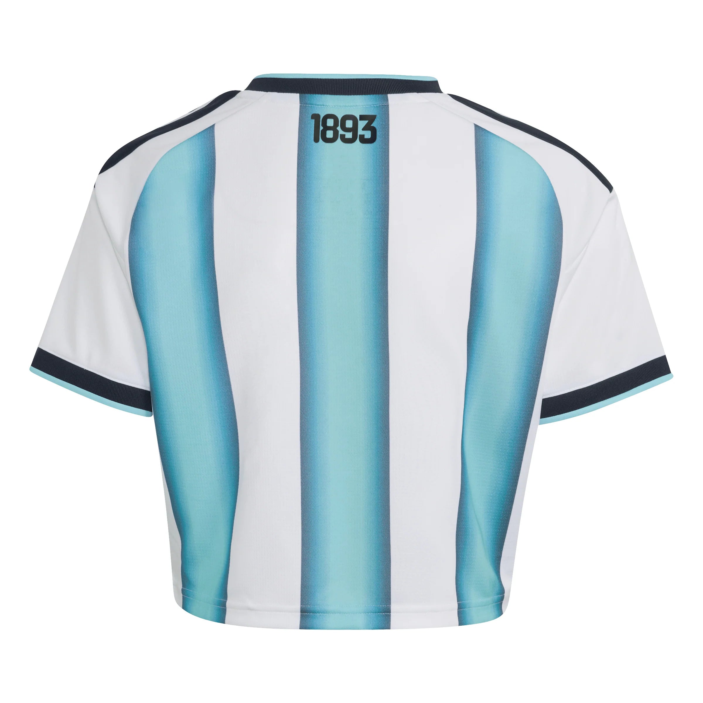 adidas Argentina Home Cropped Womens Soccer Jersey 2026 White Blue