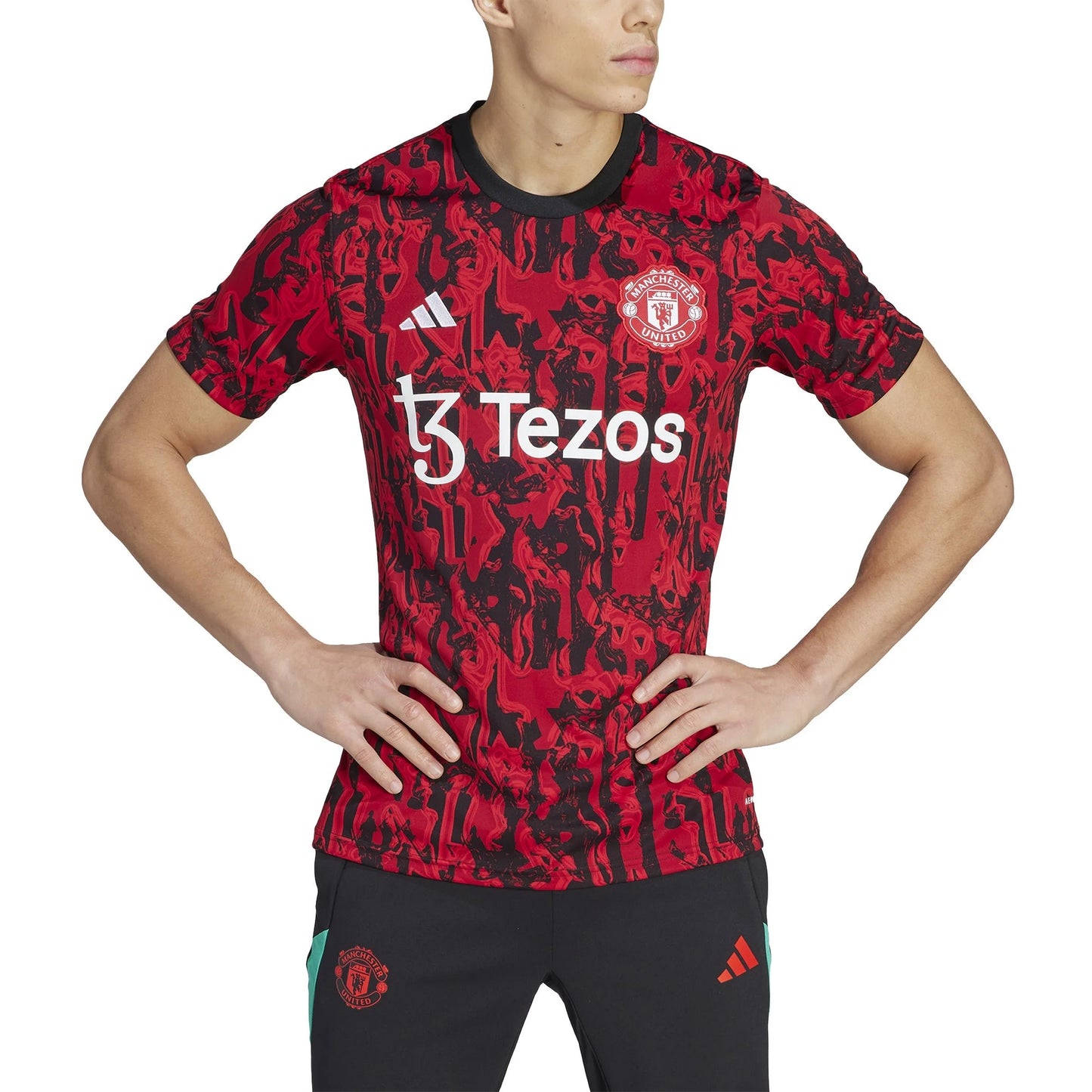 adidas Manchester United 23 24 Pre Match Shirt