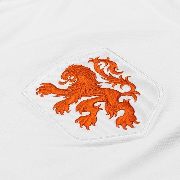 Nike Netherlands Away Stadium Youth Jersey 15 White