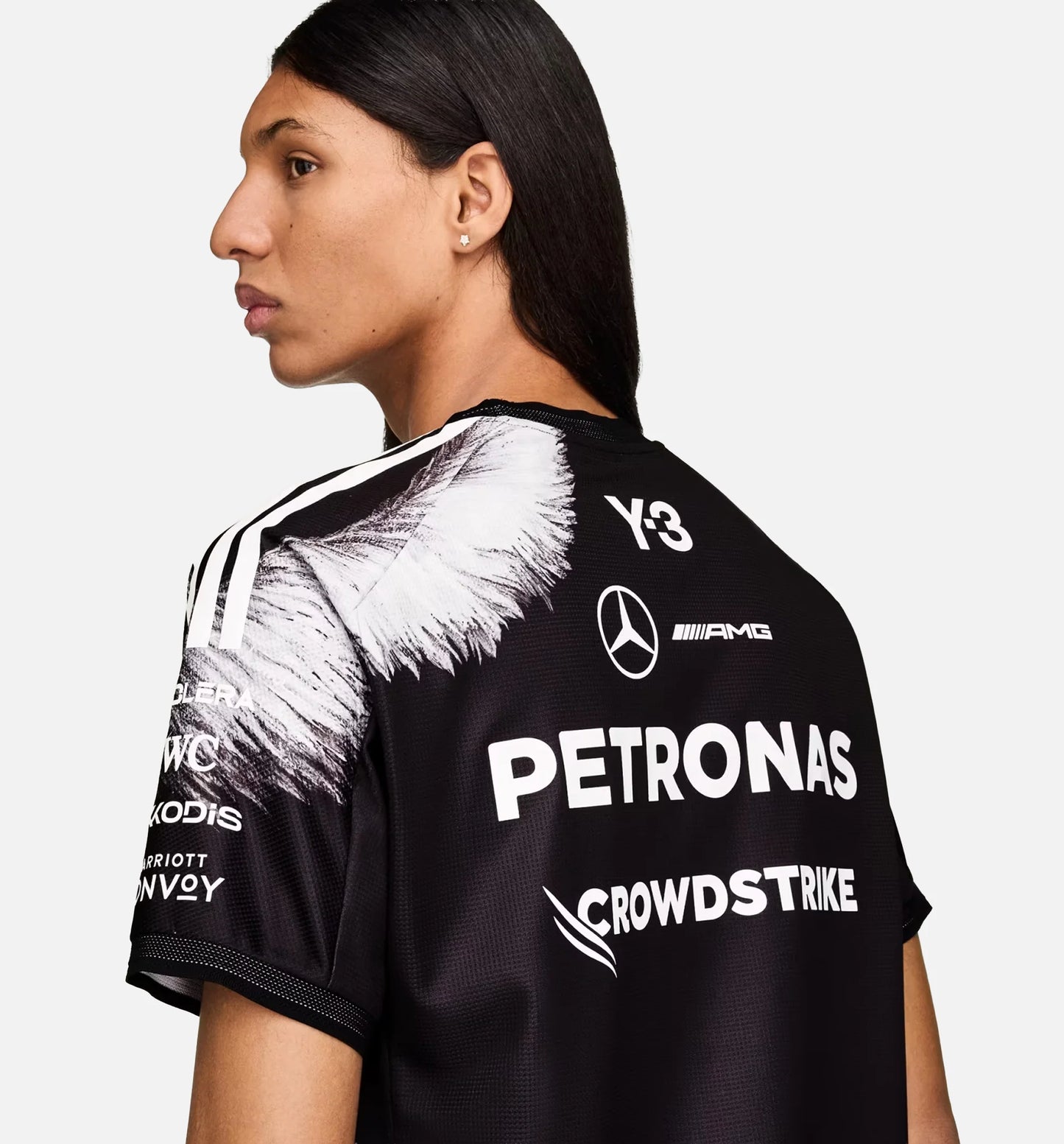 Mercedes AMG Petronas Formula 1 Team Driver Mens Jersey Black