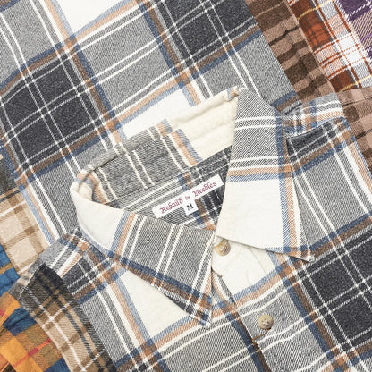 7 Cuts Flannel Shirt Assorted