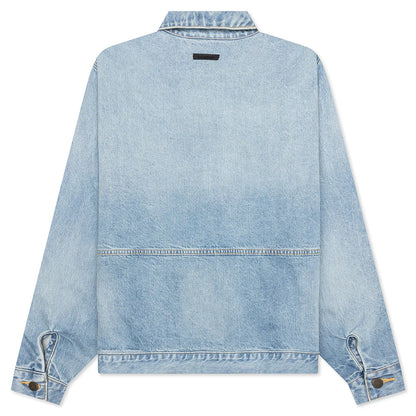 Denim Trucker Jacket Vintage Blue