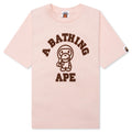 Kids Baby Milo College Tee Pink