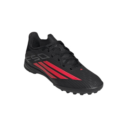 adidas F50 League TF Turf Youth Soccer Cleats Black Red