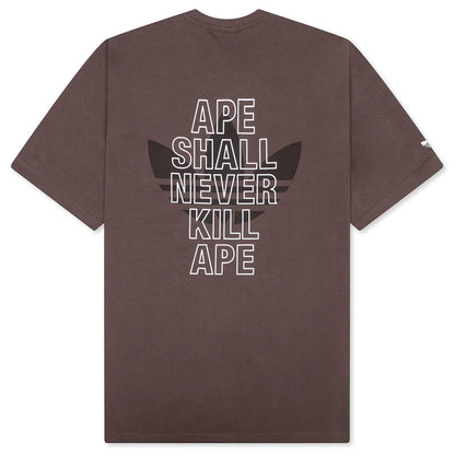 Adidas x BAPE S S Tee Earth Strata