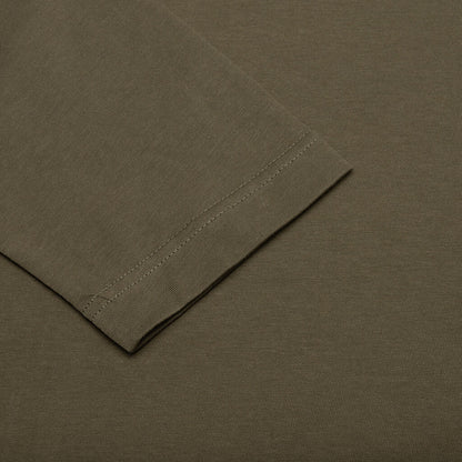 Link Script L S T Shirt Nettle White