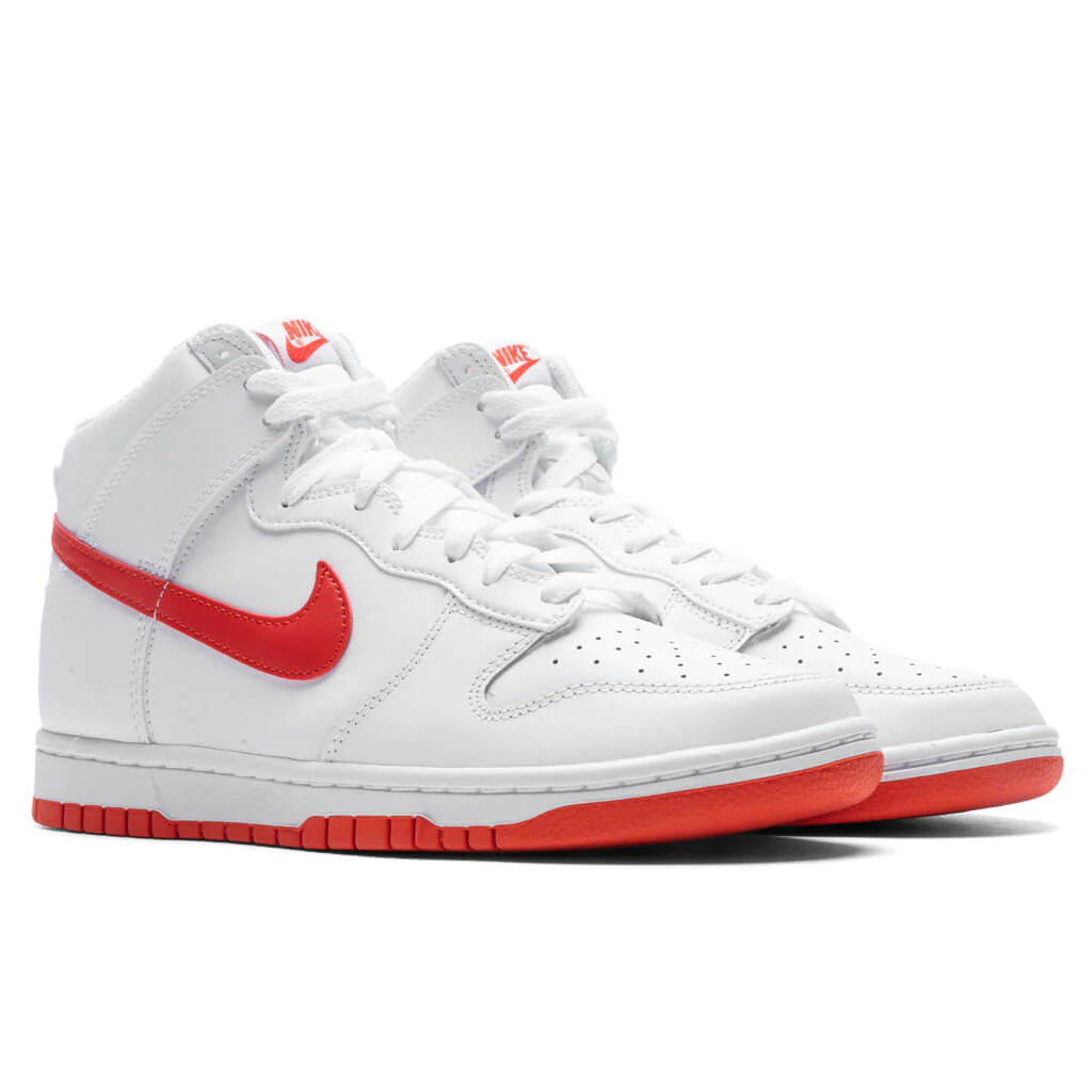 Dunk Hi Retro White Picante Red White