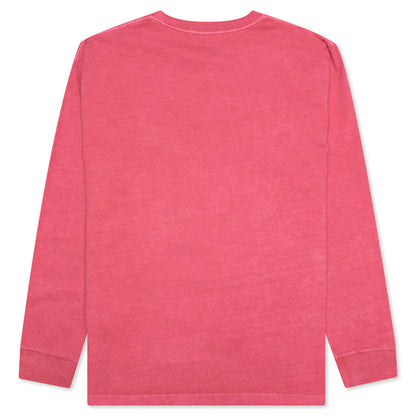 Overdye College L S Tee Pink